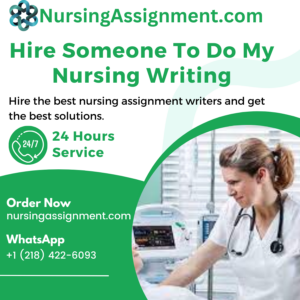 Hire Someone To Do My Nursing Writing