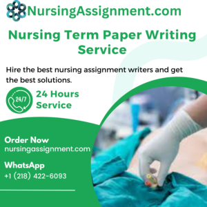 Nursing Term Paper Writing Service