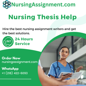 Nursing Thesis Help